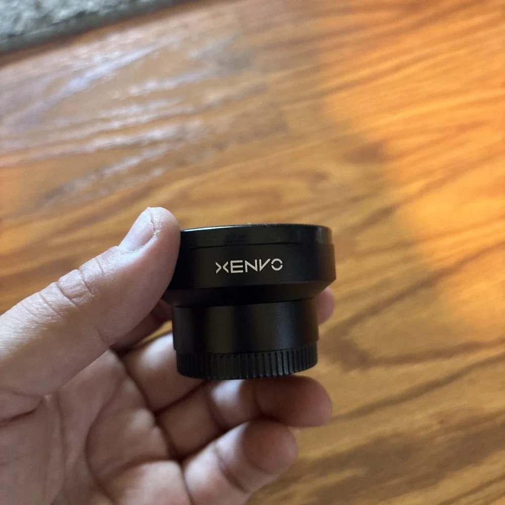 Xenvo Pro Lens Kit - Truview .45x Wide Angle Lens, Clarus 15x Macro w/ LED light